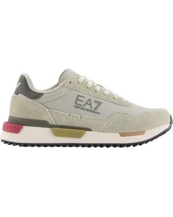 Pantofi sport  EA7 Vintage Running Nylon 53638, Verde deschis