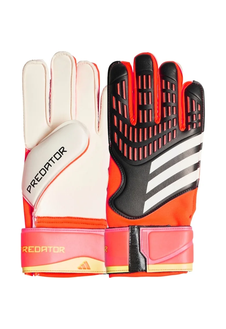 Manusi portar  Predator Match, alb/negru/portocaliu9.5