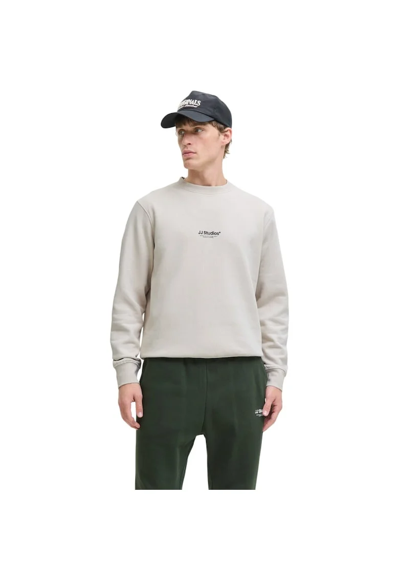 Bluza JACK &JONES Soho Crew 48736, Bej