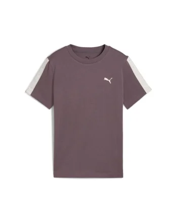 Tricou  Ess Tape Tee, Lila