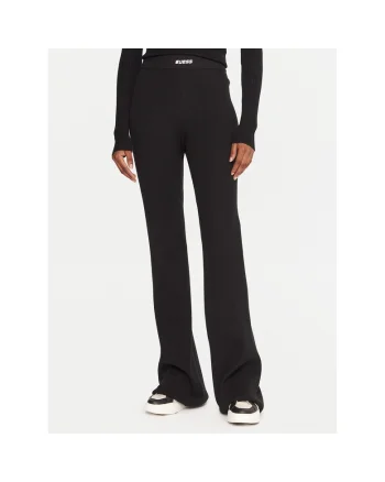 Pantaloni sport dama  negru, fabricat elastica