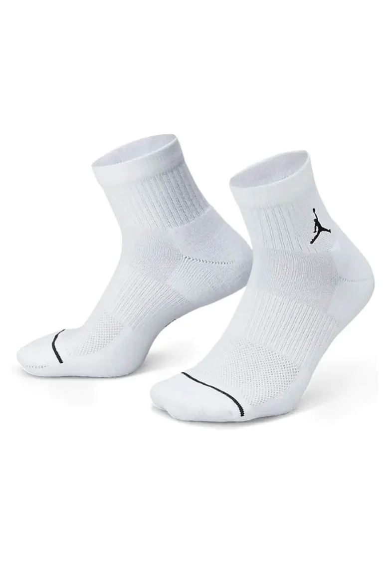 Ciorapi  Everyday Cushioned Ankle 3 Perechi - DX9655-100 20709, Alb