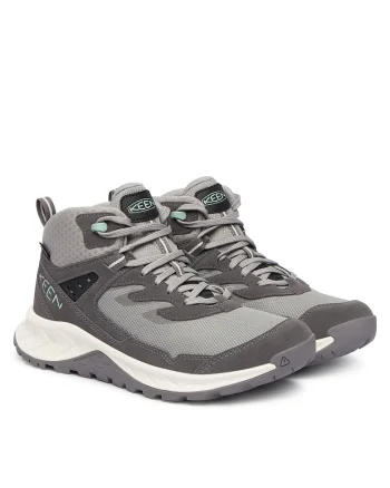 Ghete trekking dama  Hightrail Mid, gri, textil