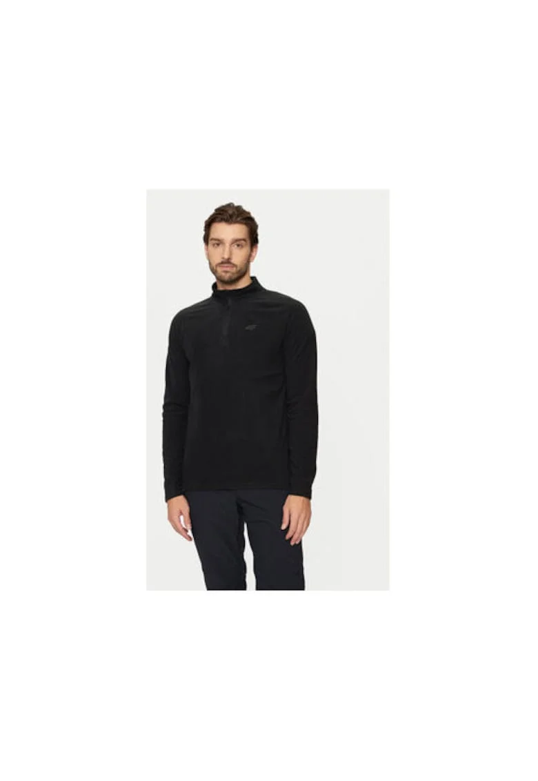 Bluza termica barbati,  303945701, Poliester, Negru, Negru