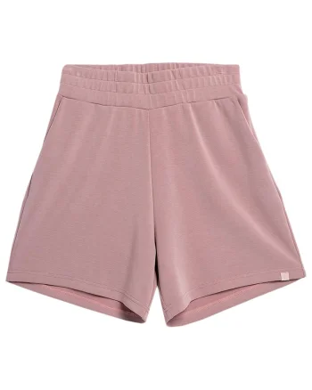 Pantaloni scurti sport dama SS23TSHOF171, 4F, Bumbac/Poliester, Roz