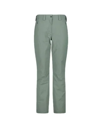 Pantaloni schi dama  3W20636 FW 2024, Verde menta