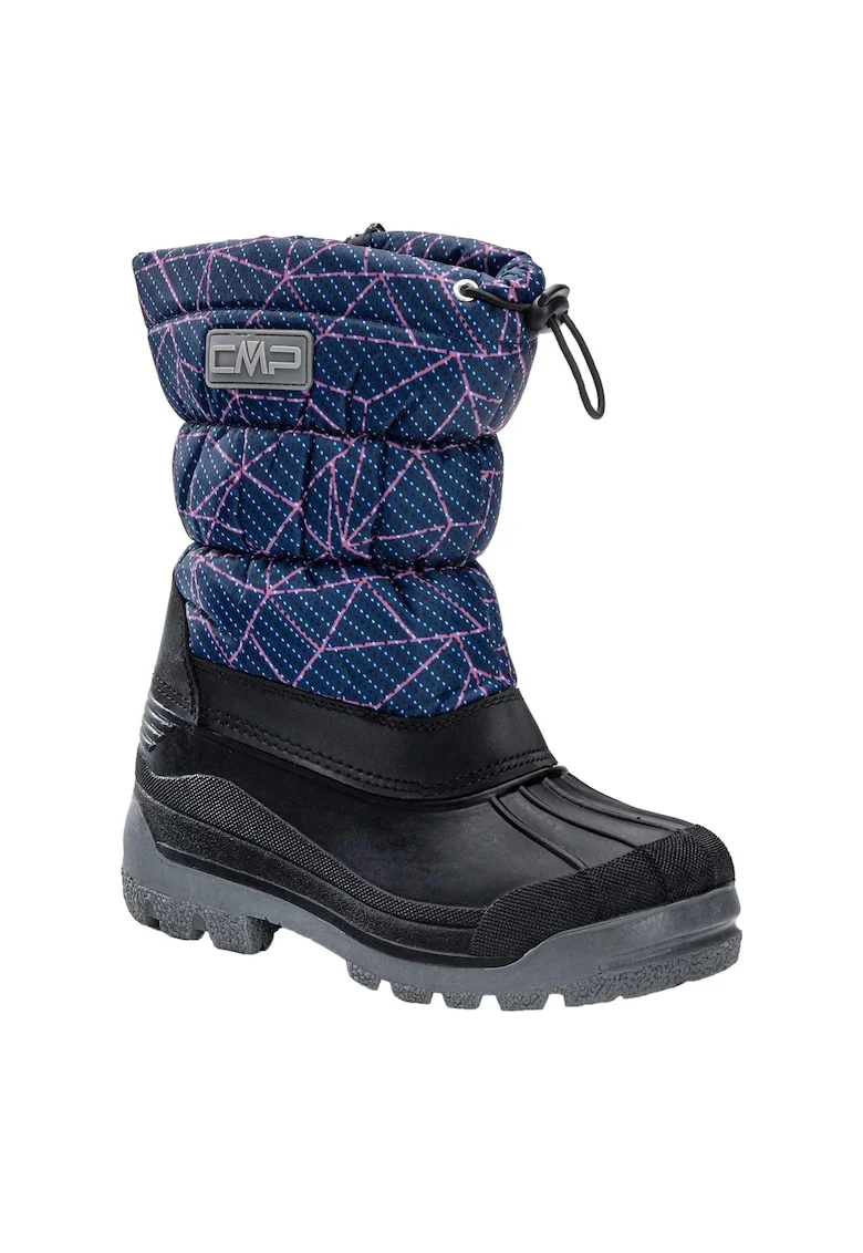 Cizme de zapada pentru copii,  Textil, Negru