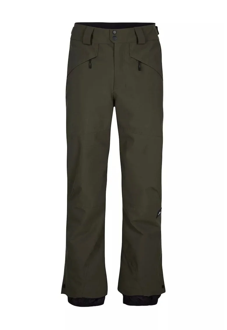Pantaloni lungi de zapada cu buzunare, Verde padure