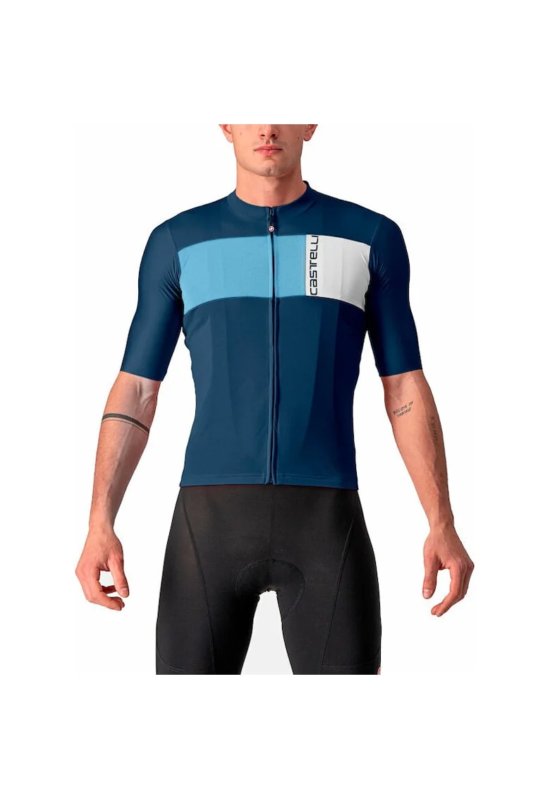 Tricou albastru de poliester  pentru barbati, Albastru