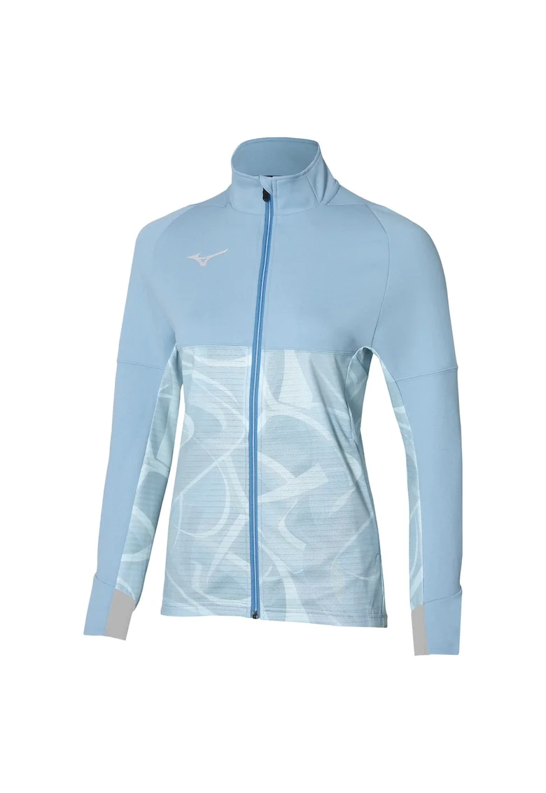 Jacheta alergare dama  Editie Limitata Paris Athlete Hybrid, Albastru