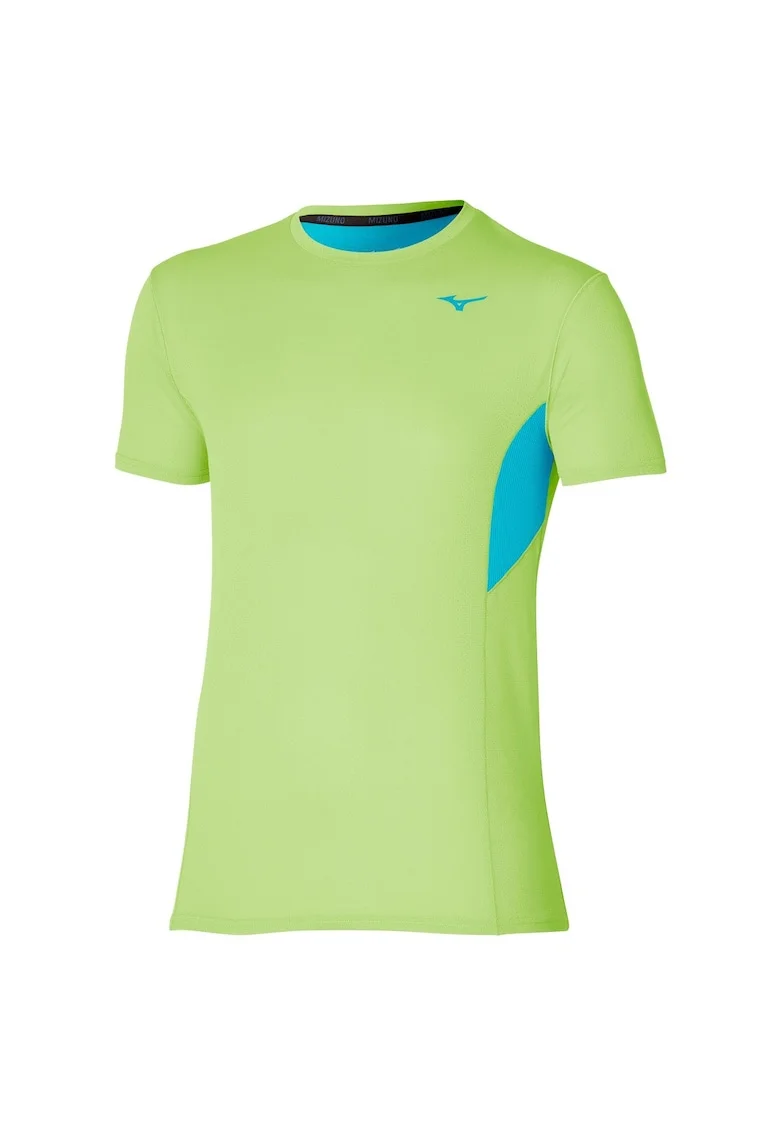 Tricou alergare barbati  DryAeroFlow SS 2024, Verde lime