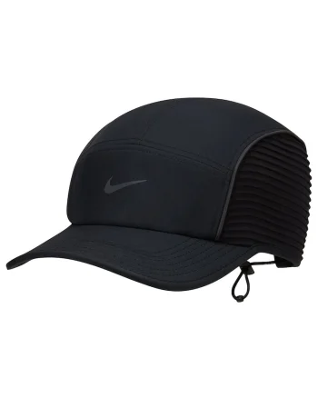 Sapca sport  Dri-FIT Adv Fly AeroBill AeroAdapt, poliester, ajustabila, neagra