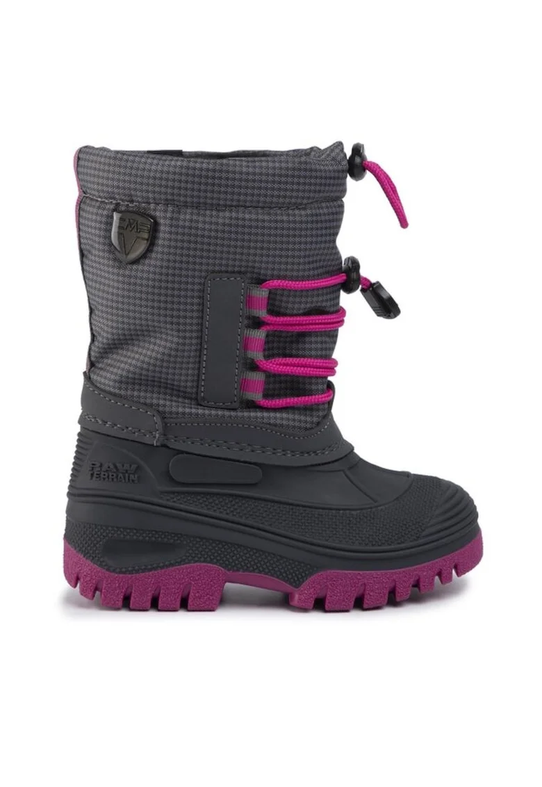 Ghete si bocanci sport copii  206359698, Sintetic/Textil, Gri