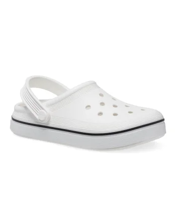 Saboti  Crocband Clean Of Court Kids, 208477-100 Alb