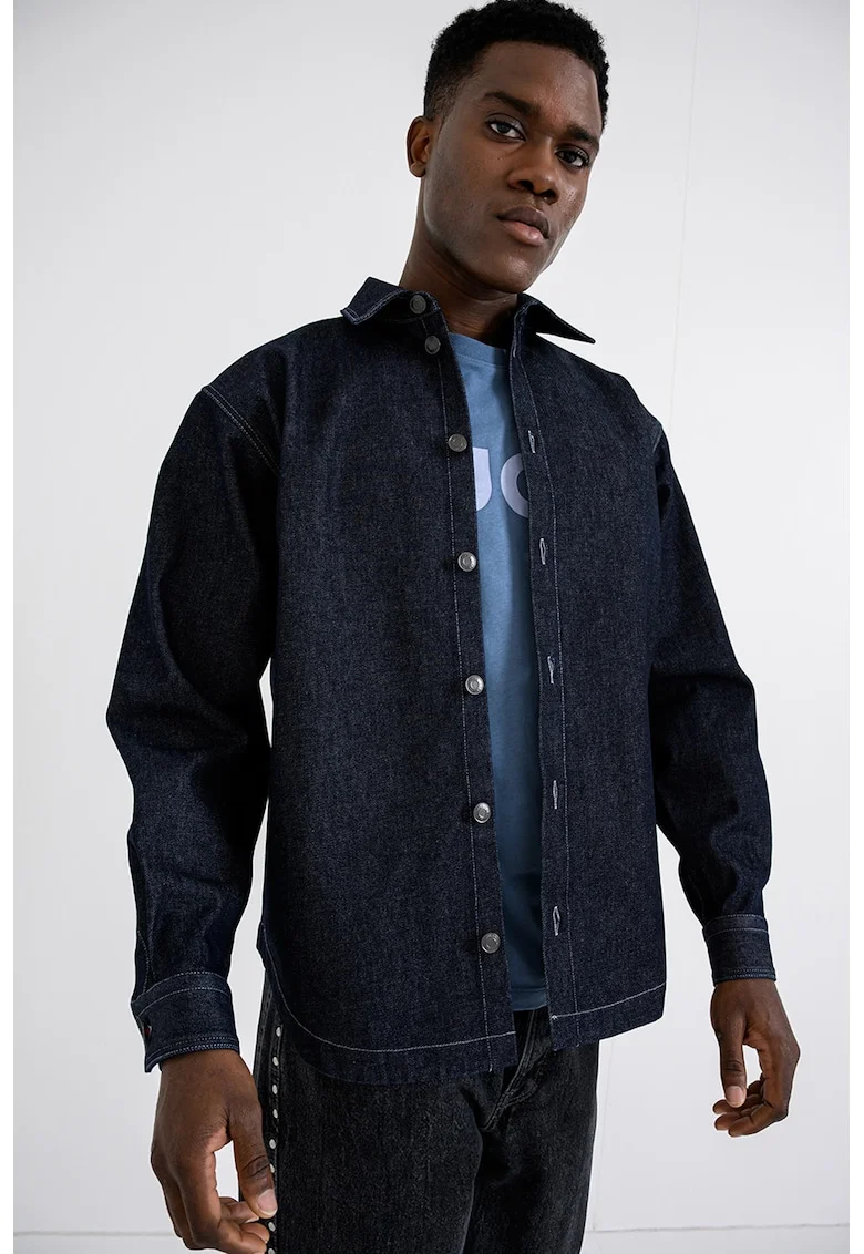 Jacheta lejera de denim, Albastru ultramarin