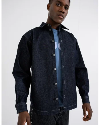 Jacheta lejera de denim, Albastru ultramarin