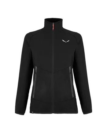 Fleece trekking dama  Paganella Polarlite, Negru