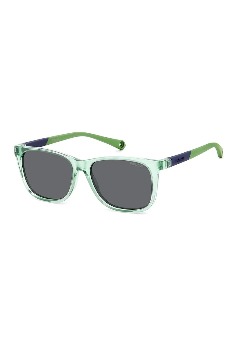 Ochelari de soare wayfarer cu lentile polarizate, Verde deschis