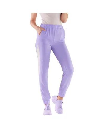 Pantaloni sport dama,  Poliester/Elastan, Violet