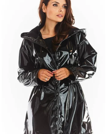 Geaca dama,  Poliester, Negru, S/M