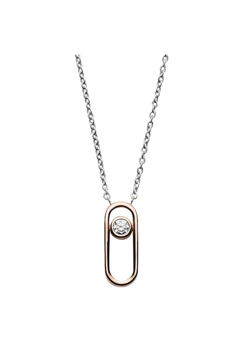 Colier  Elin SKJ1169998, Argintiu, Rose gold