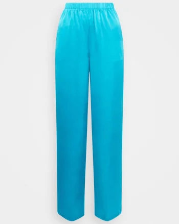 Pantaloni Dama,  Albastru Croi Lejer, M (38) 2029