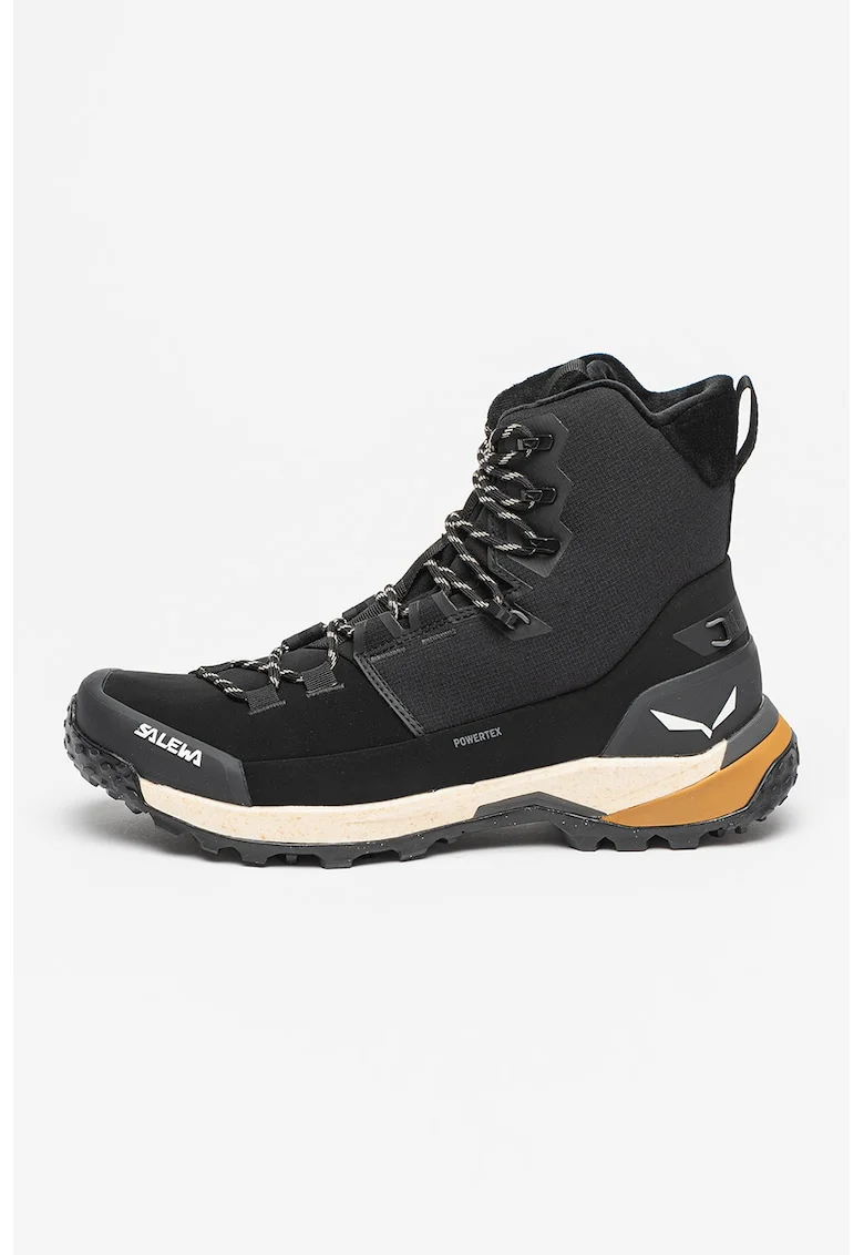Pantofi pentru drumetii Puez Winter Mid PTX, Negru