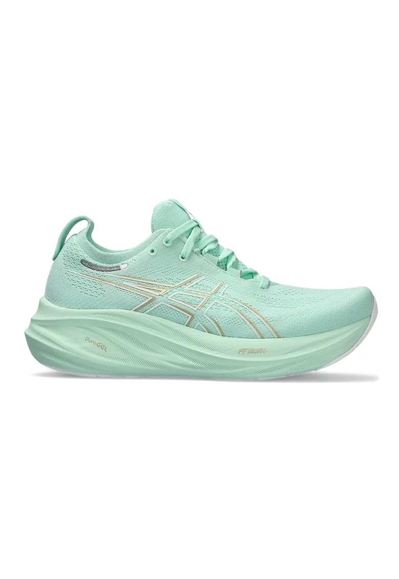 Pantofi Gel-Nimbus 26 pentru alergare, Verde menta