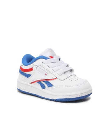 Pantofi sport baieti,  301207665, Alb, Piele naturala, Alb