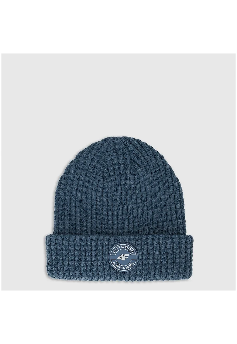 Caciula de iarna copii,  model beanie, poliester, granat, universal