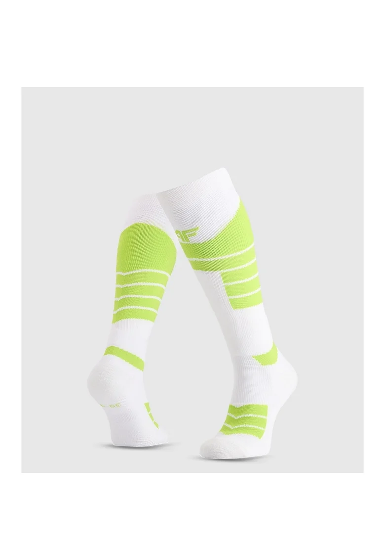 Sosete sport barbati  pentru schi, verde, 39-42, tehnologie 4FWarm