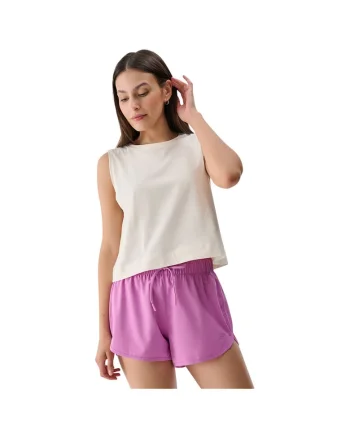 Maiou sport dama  design modern, material usor, bumbac, alb