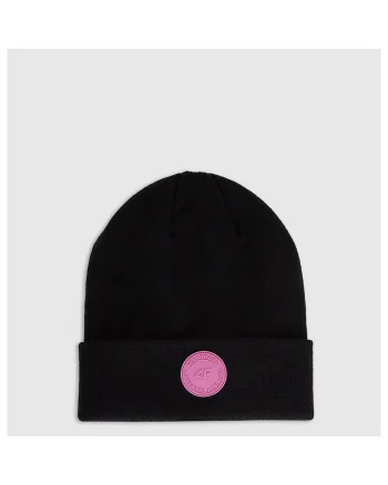 Caciula beanie copii,  neagra, marime universala, material sintetic