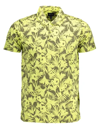 Tricou barbati,  100% Bumbac, Galben, 21012022091, Galben