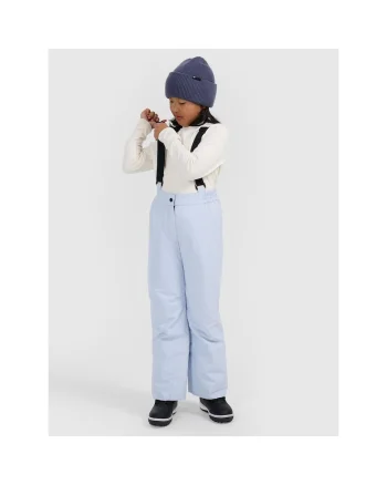 Pantaloni de schi  fete, violet, membrana NeoDry 5000, poliester,