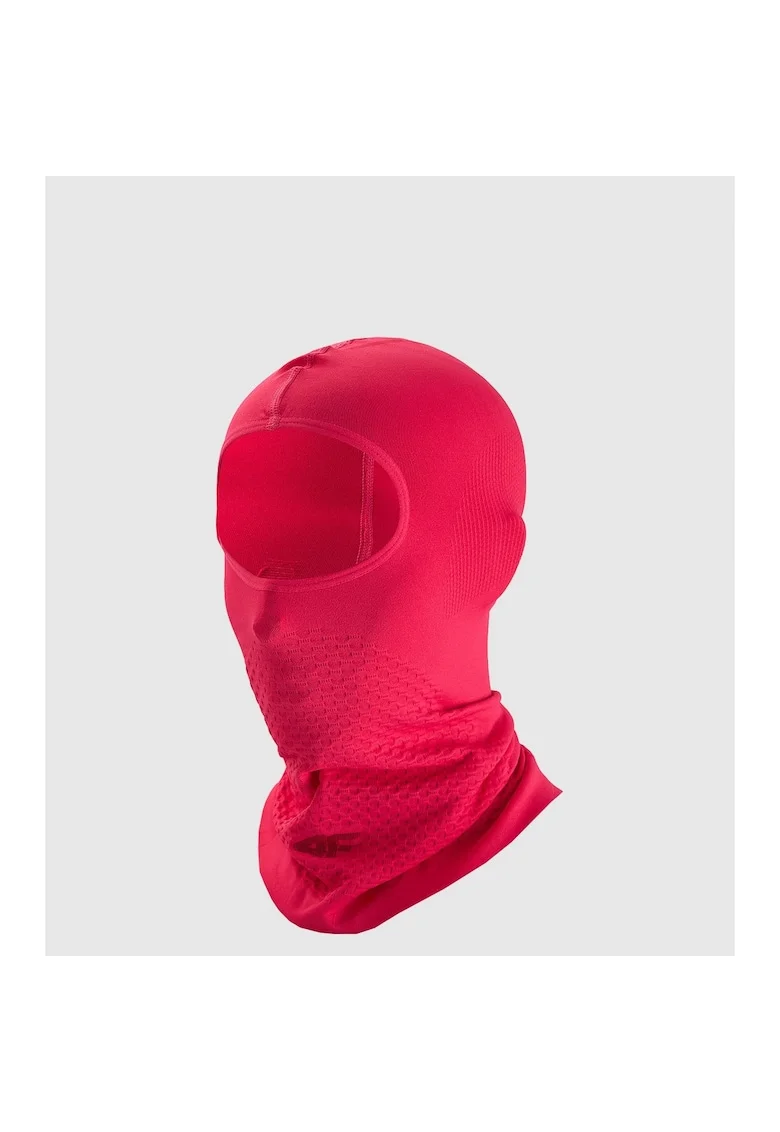 Balaclava sport, unisex  roz, poliester, fara cusaturi, L/XL