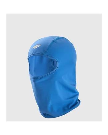 Balaclava sport unisex  poliester, albastra, cu captuseala din micropolar, S/M INTL