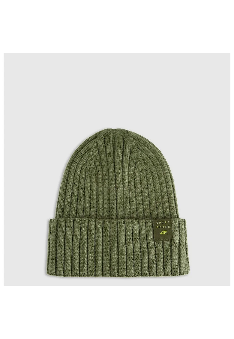 Caciula pentru copii,  viscoza, unisex, verde, one size