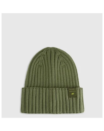Caciula pentru copii,  viscoza, unisex, verde, one size