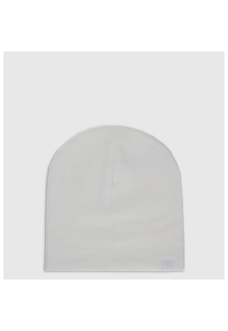 Caciula de iarna copii  unisex, alb, poliester, one size