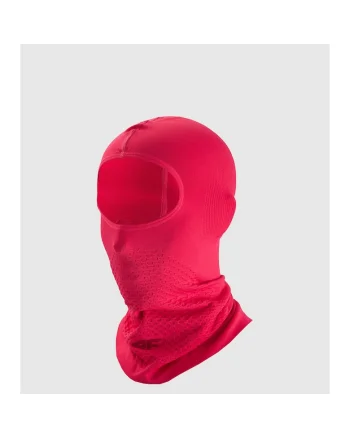 Balaclava sport, unisex  roz, poliester, fara cusaturi, S/M