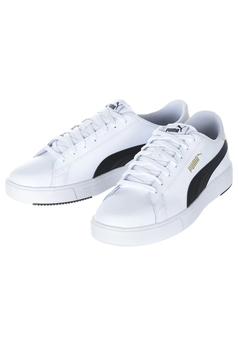 Pantofi sport dama,  Serve Pro Lite, piele naturala/sintetic, alb/negru