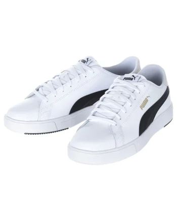 Pantofi sport dama,  Serve Pro Lite, piele naturala/sintetic, alb/negru