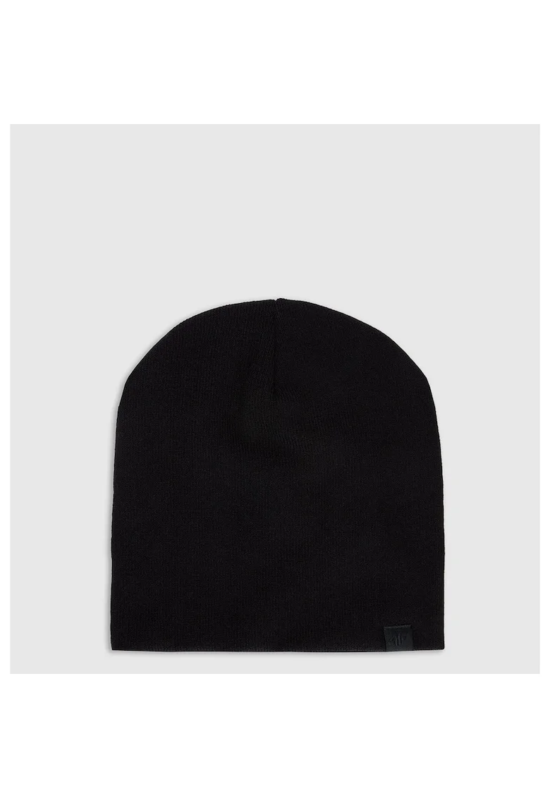 Caciula de iarna pentru copii  unisex, neagra, poliester, one size
