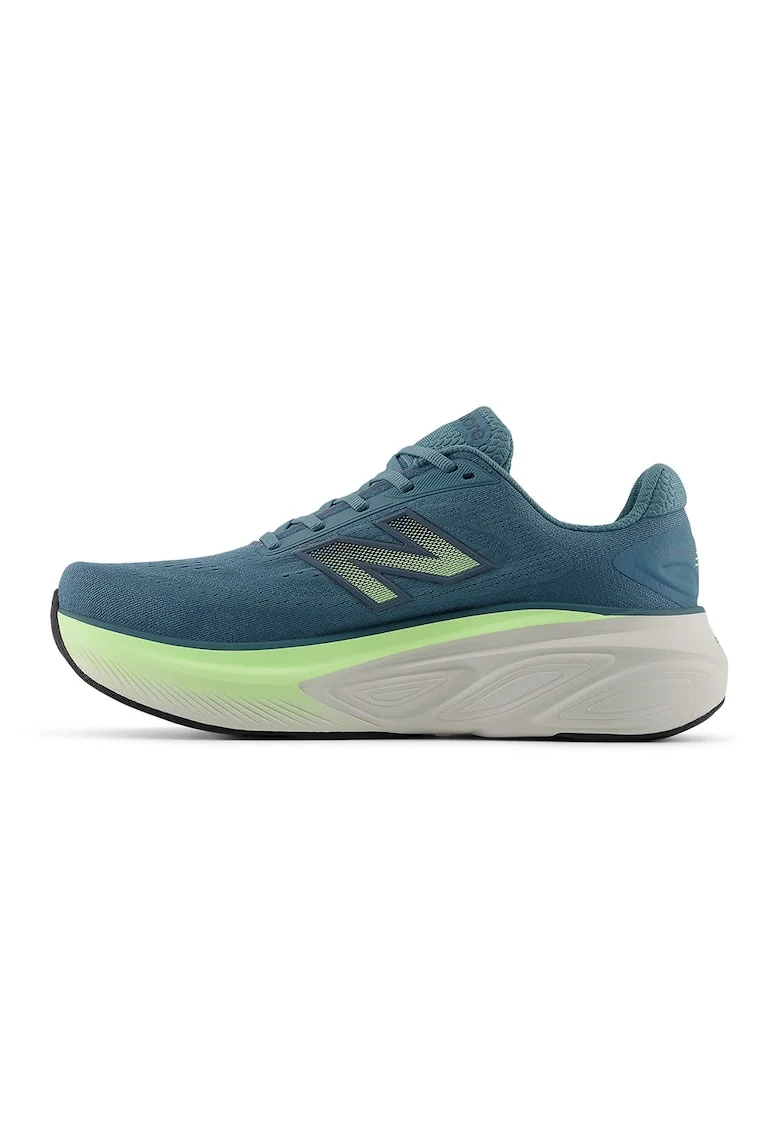 Pantofi More V6 pentru alergare, Verde lime/Albastru petrol