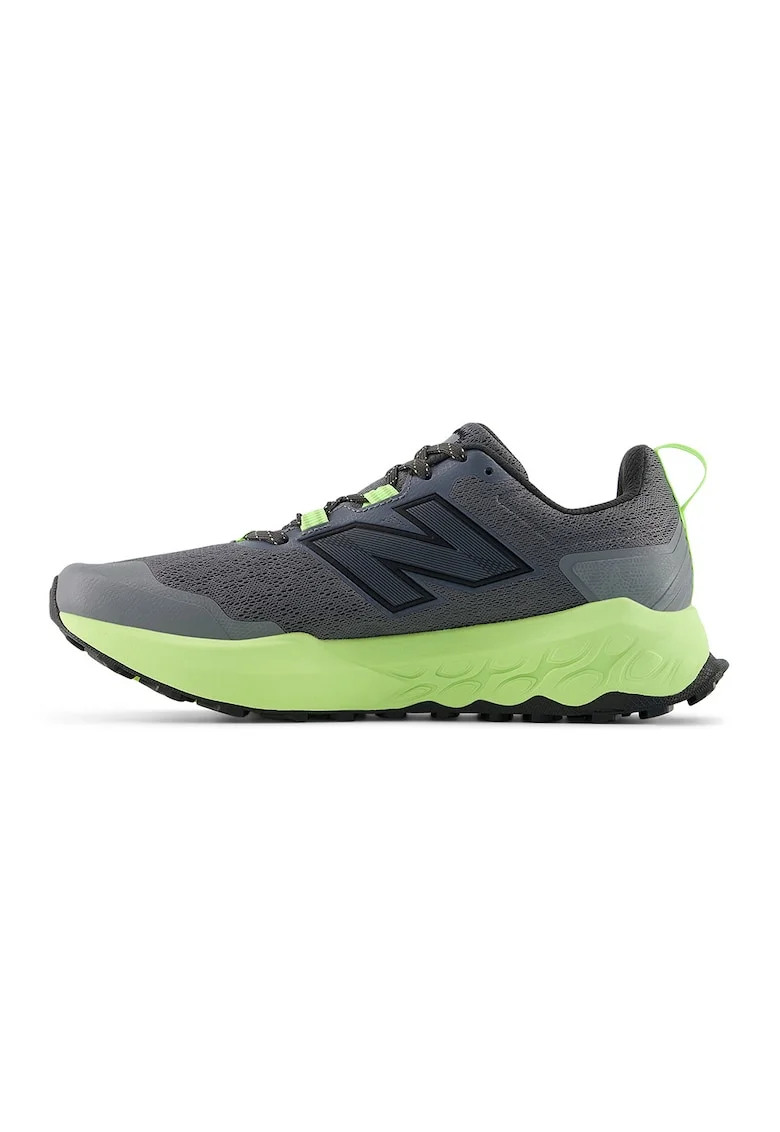 Pantofi Fresh Foam X Garoé V2 pentru alergare pe teren accidentat, Verde lime/Gri inchis