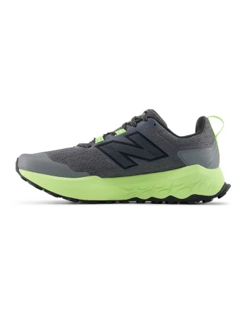 Pantofi Fresh Foam X Garoé V2 pentru alergare pe teren accidentat, Verde lime/Gri inchis
