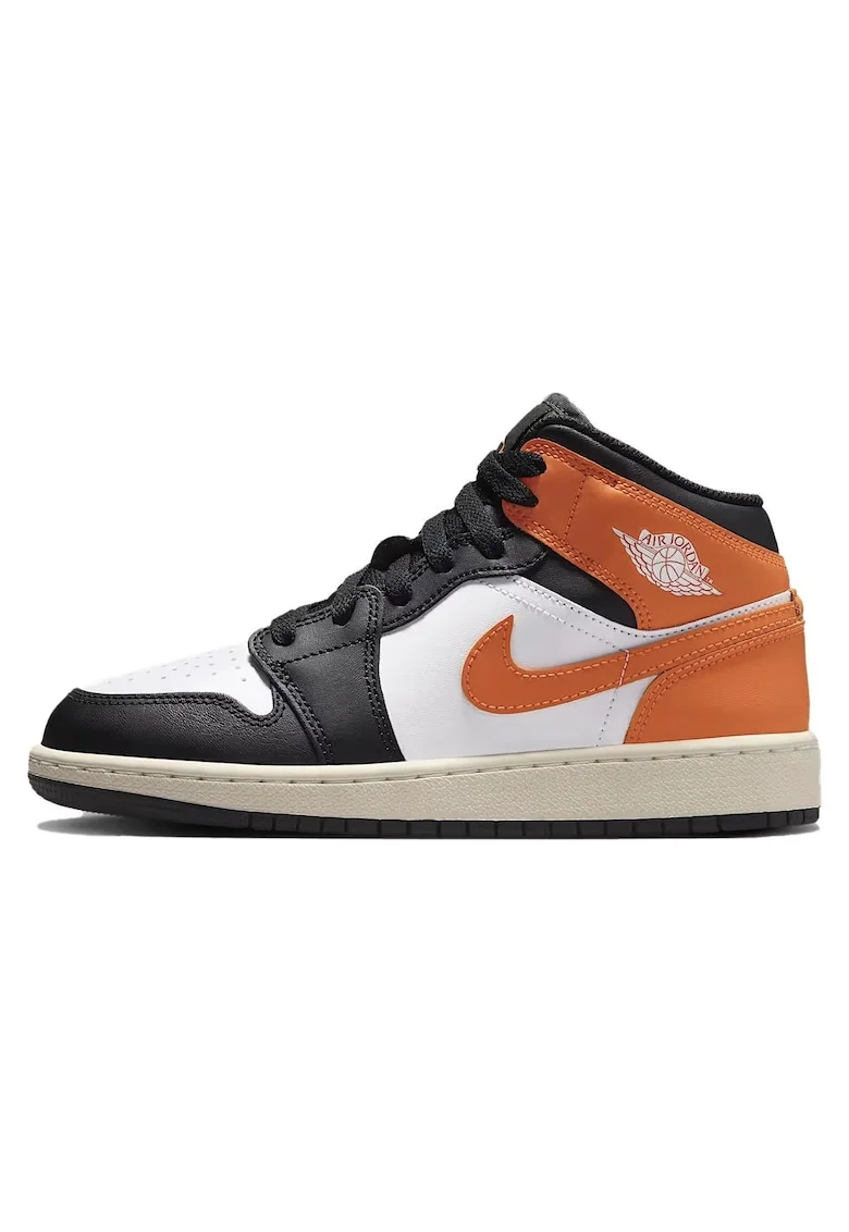 Air Jordan 1 Mid BG Pantofi sport, Portocaliu