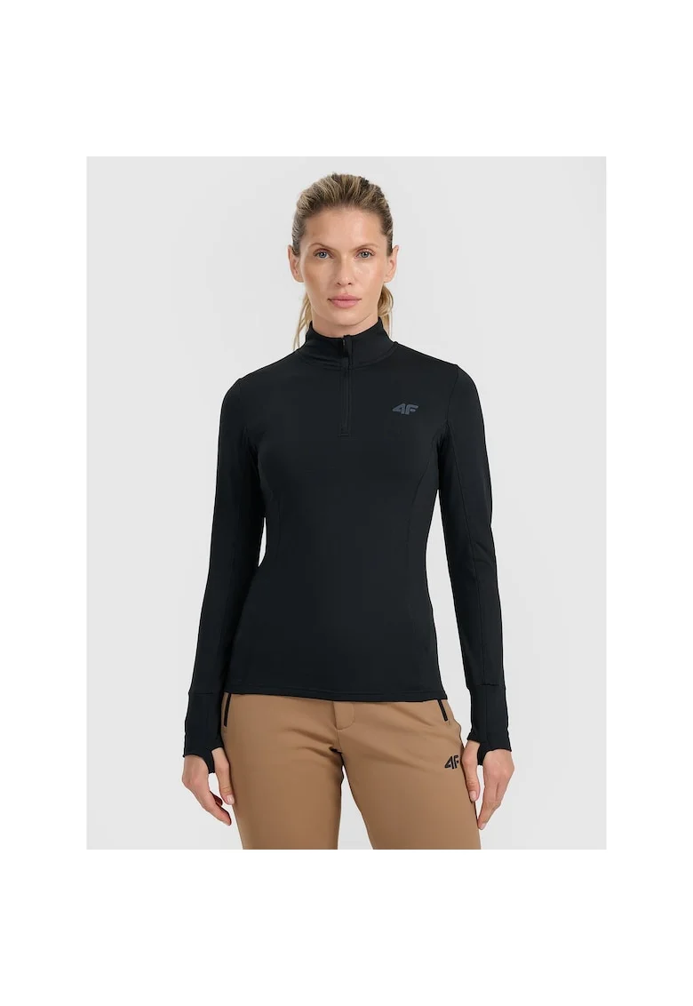 Bluza sport dama  poliester, negru