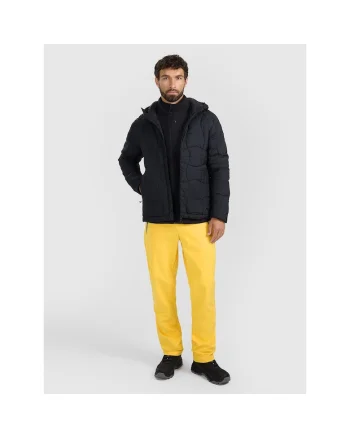 Pantaloni sport barbati,  trekking, galben, poliester,
